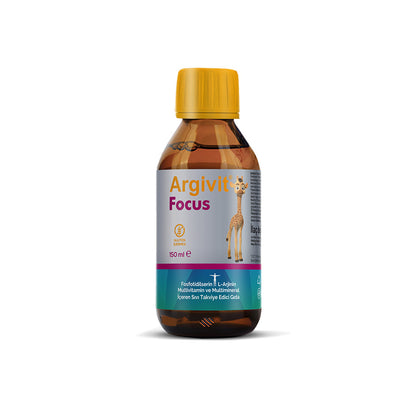 Argivit Focus Syrup 150ml Combo of 6 | Memory & Concentration Booster | Brain Support for Kids & Adults
