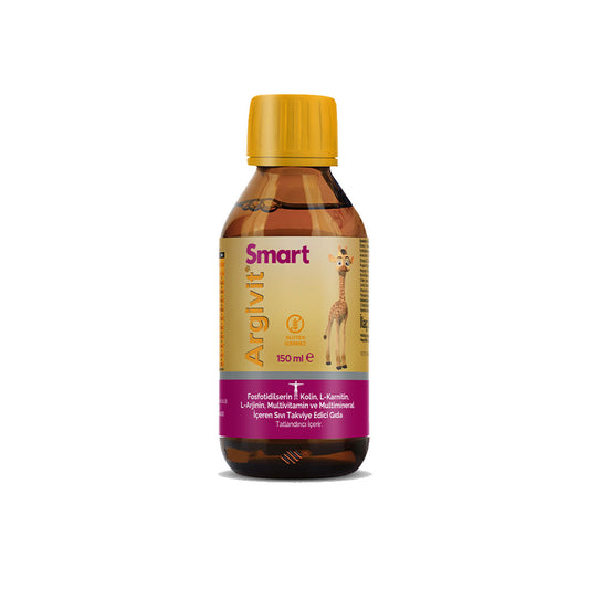 Argivit Smart Syrup – 150 ml | Brain Development, Learning, Focus & Immunity Support