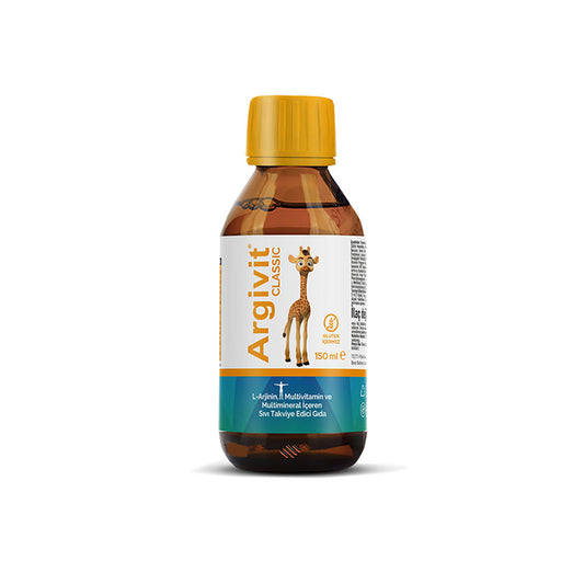 Argivit® Classic Liquid 150ml – Multivitamin & Amino Acid Syrup for Immunity, Growth, Energy & Appetite Support