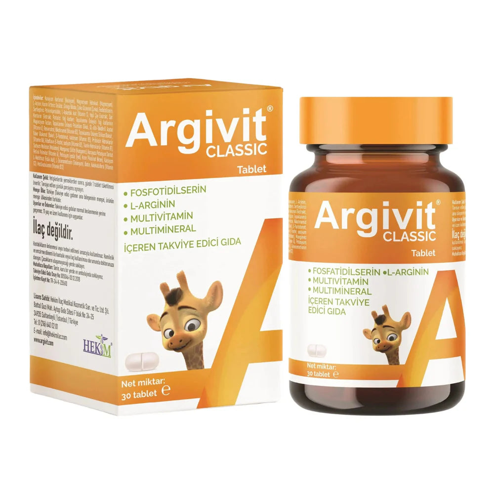 ⭐ Argivit® Classic Combo Pack – 2 Syrups + 1 Tablet | Complete Immunity, Energy & Growth Support