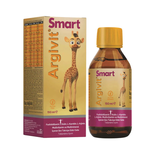 Argivit Smart Syrup – 150 ml | Brain Development, Learning, Focus & Immunity Support