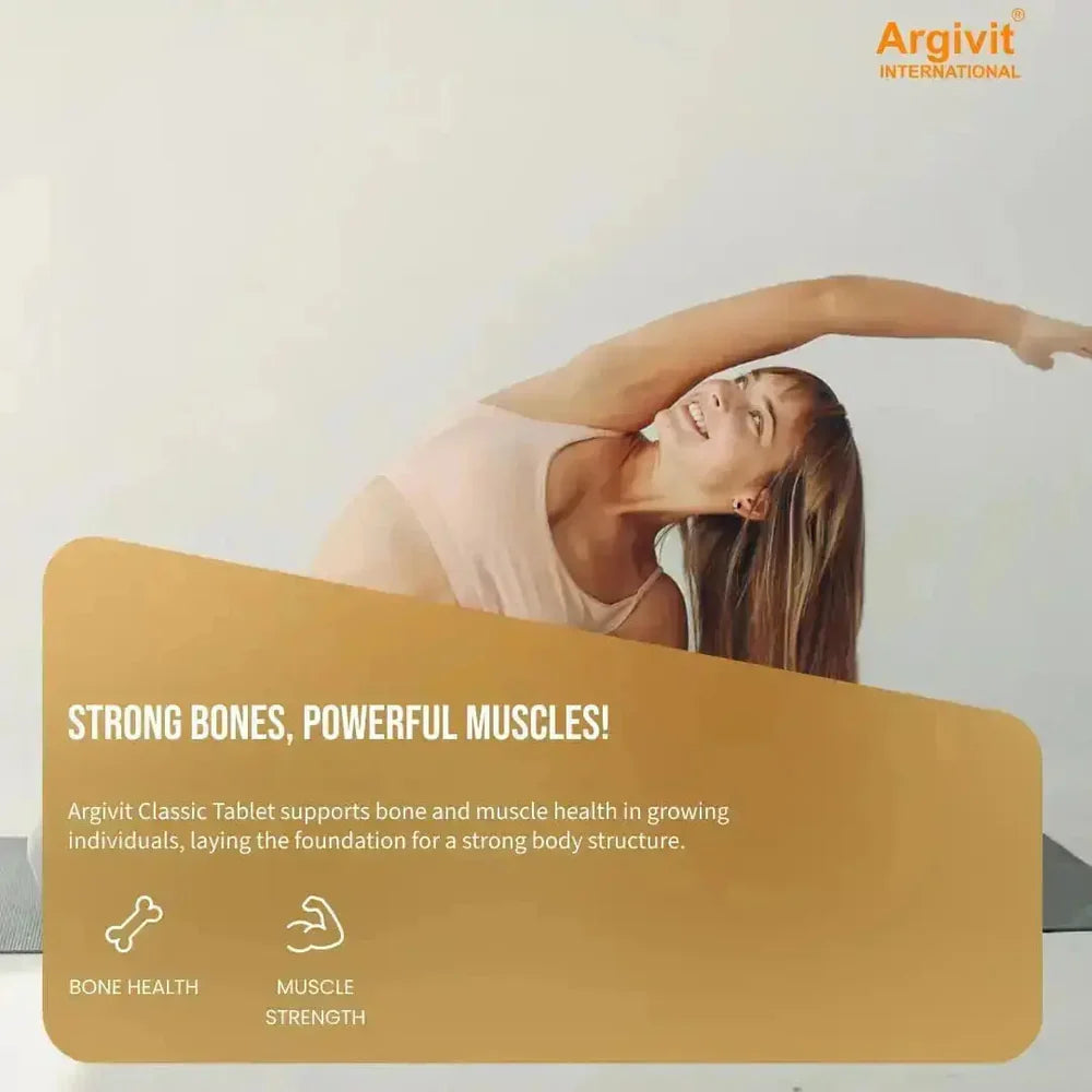 Argivit® Classic 30 Tablets – Daily Multivitamin & Mineral Support for Immunity, Energy & Growth