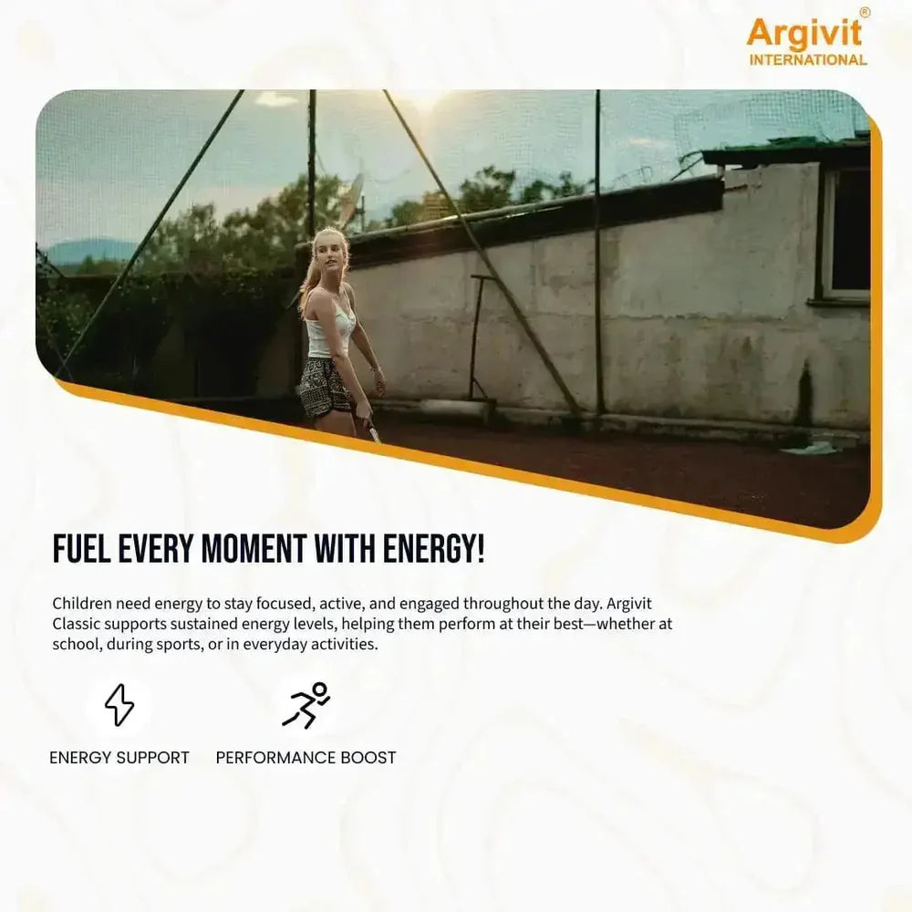 Argivit® Classic 30 Tablets – Daily Multivitamin & Mineral Support for Immunity, Energy & Growth