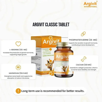 Argivit® Classic 30 Tablets Combo of 2 – Daily Multivitamin & Mineral Support for Immunity, Energy & Growth