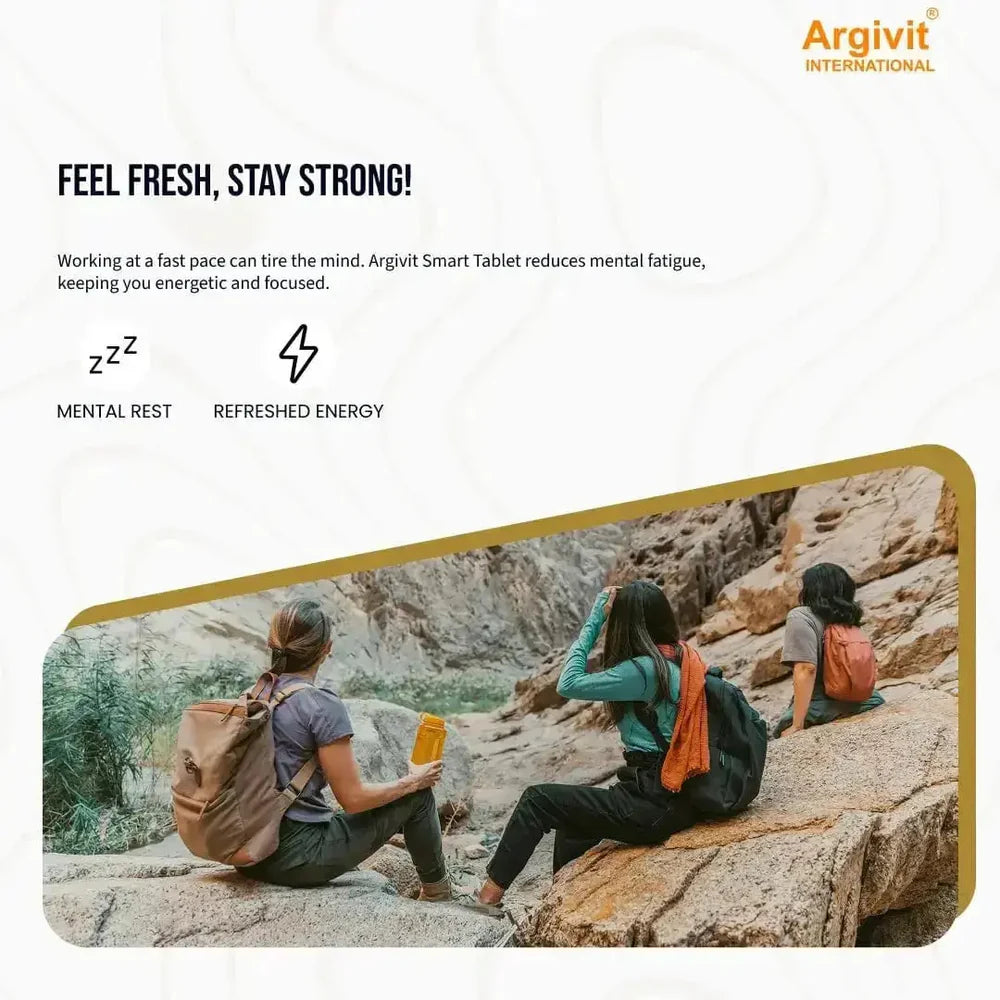 Argivit® Smart Tablets – 30 Tablets | Brain Development, Memory, Focus & Immunity Support