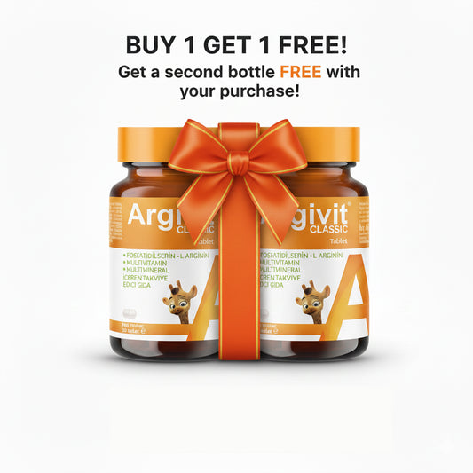 Argivit Classic Tablets – Height Growth & Development Support for Kids & Teens | Multivitamin Combo Pack of 2